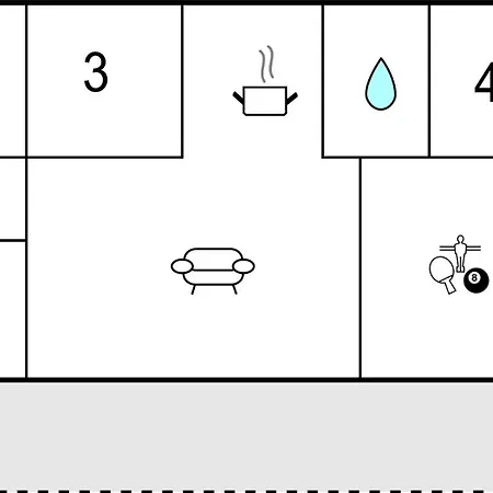 Holiday home In With Kitchen *